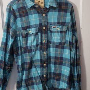 Hollister plaid flannel